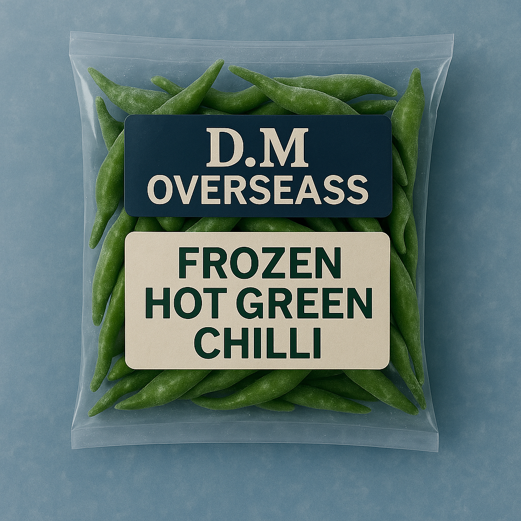 Frozen Hot Green Chilli