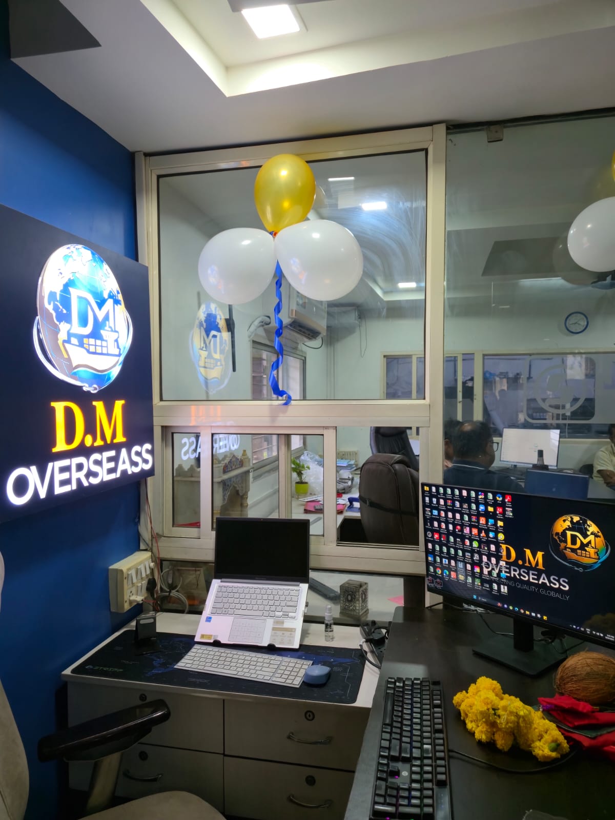 D.M OVERSEASS Office Interior