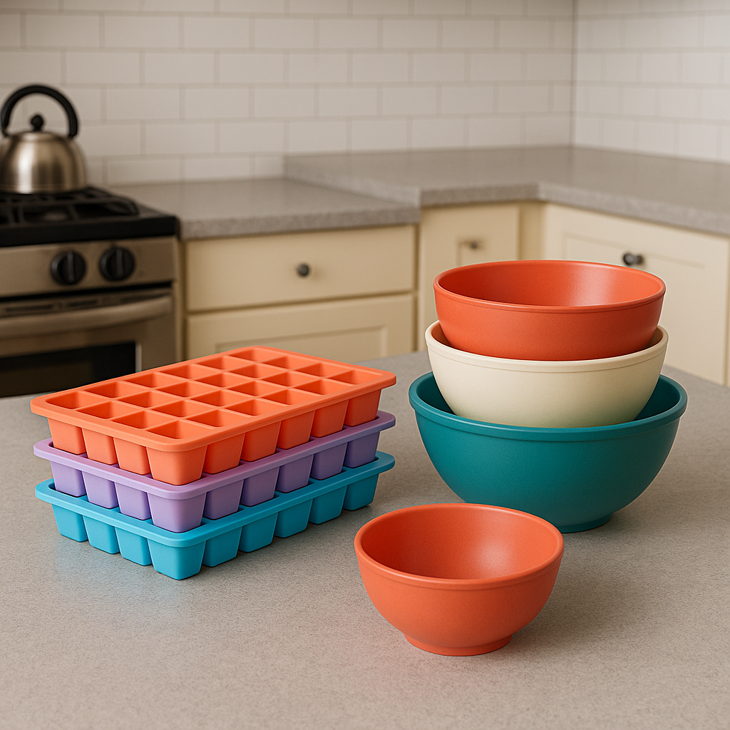 Ice Trays & Mixing Bowls