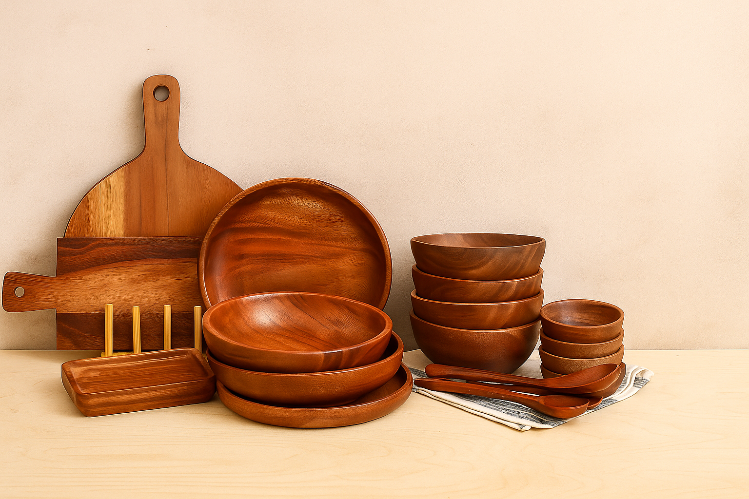 Wooden Dinnerware