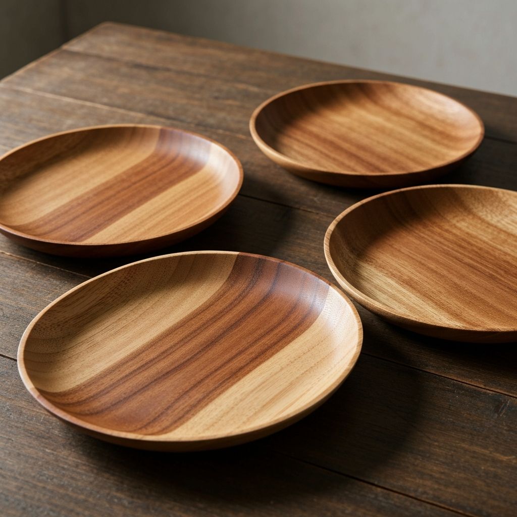 Wooden Plates